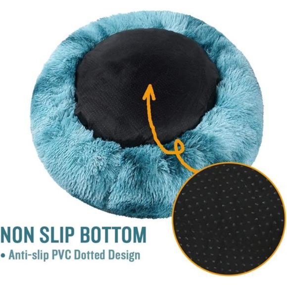 Dog & Cat Bed - Self-Warming Plush Pet Cushion (20" x20") NWT - Picture 5 of 6